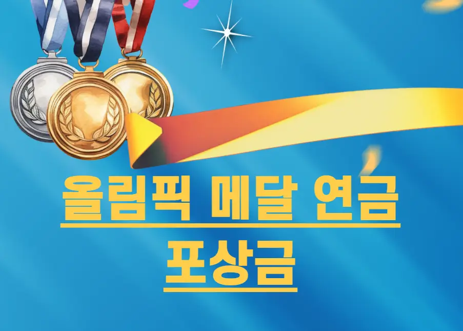 올림픽 메달 연금