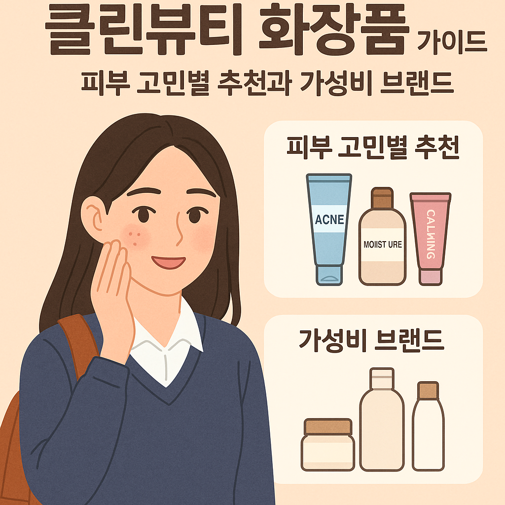 학생 화장품