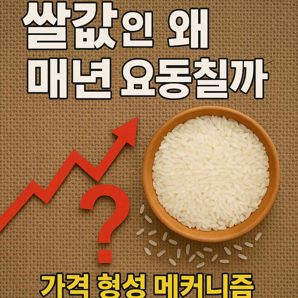 농업경제학 : 쌀값은 왜 매년 요동칠까?
