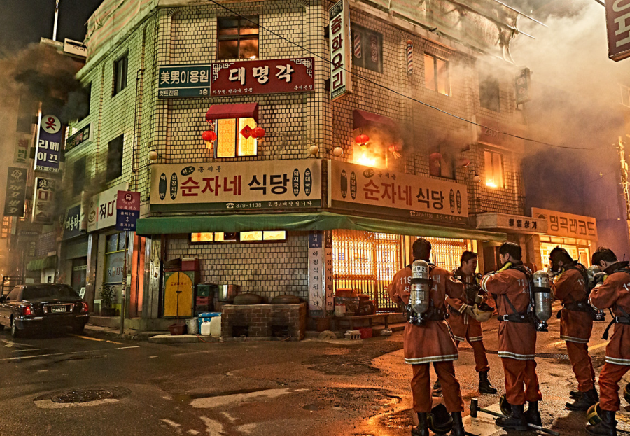 영화 소방관 마지막 화재현장