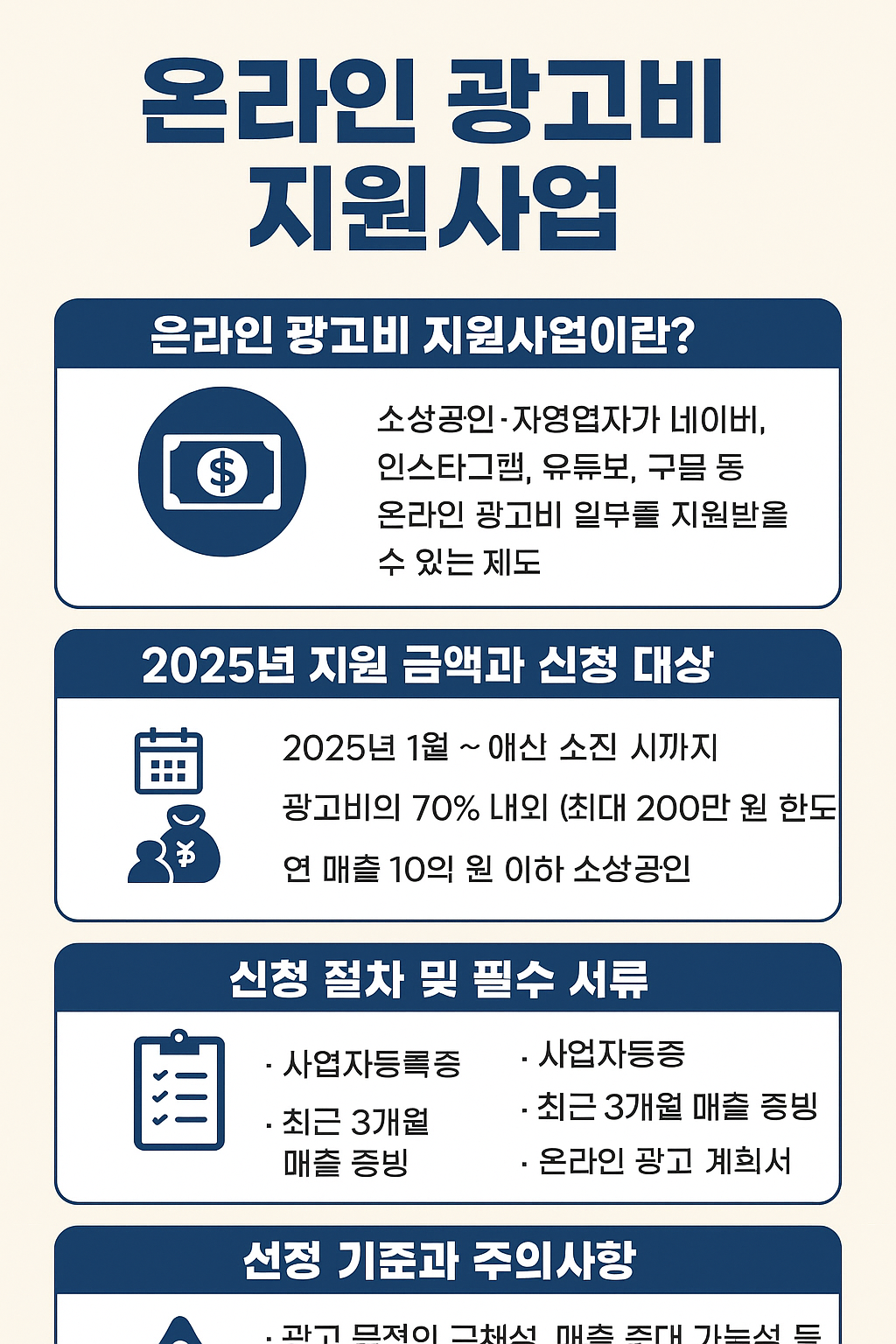 신청 절차 및 필수 서류