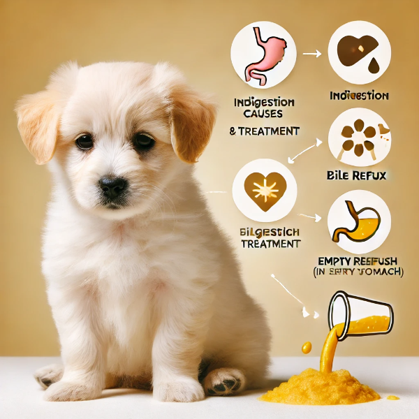 강아지 구토 원인과 대처법 ❘ 황색·흰색 거품 구토 원인별 분석