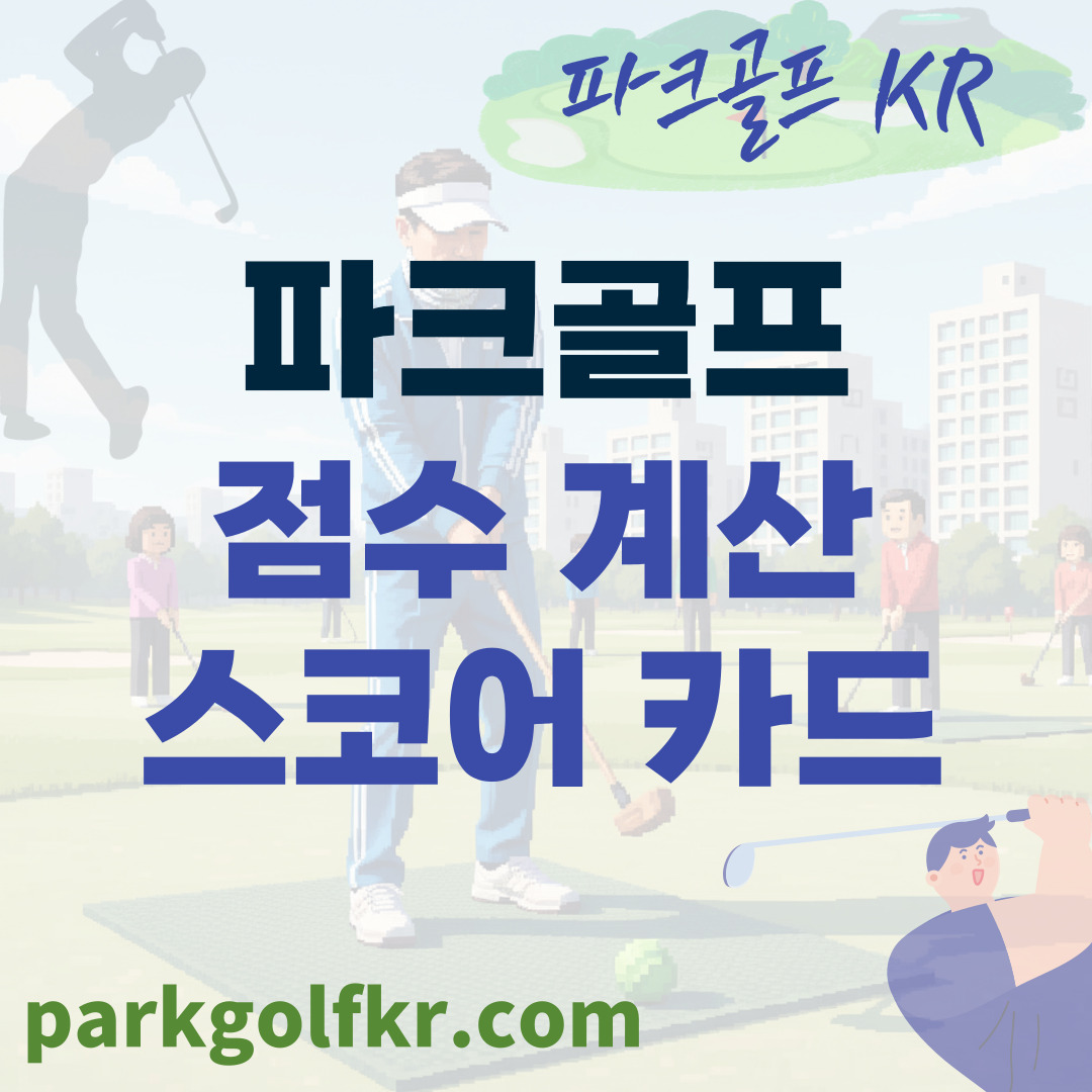 파크골프 점수 계산법 완전 정리: 벌타(OB) 규정부터 스코어 용어까지 A to Z 썸네일
