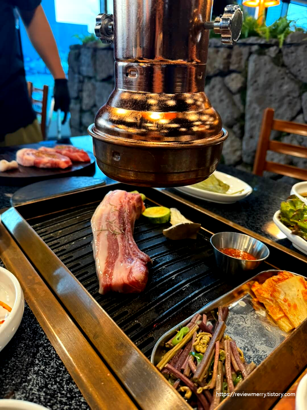 삼겹살 굽는사진