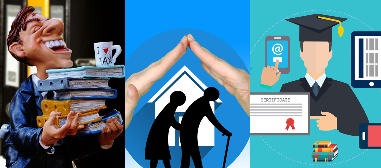 세금, 연금, 교육, 정책 개편