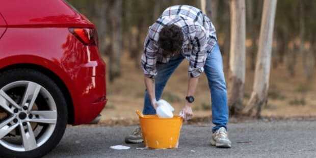 셀프 세차 방법