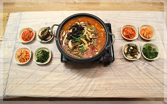6시 내고향 충북 괴산 버섯전골 &amp; 닭볶음탕 맛집 갈론주막펜션 