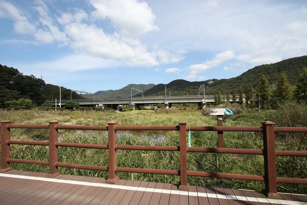 양평 시골 마을길 사진입니다.