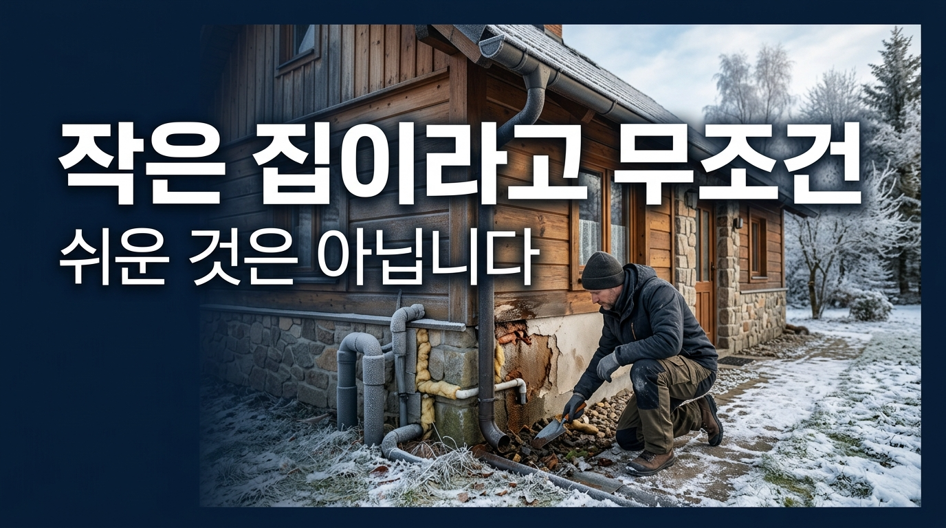 작은집도 분명히 관리부분은 발생함