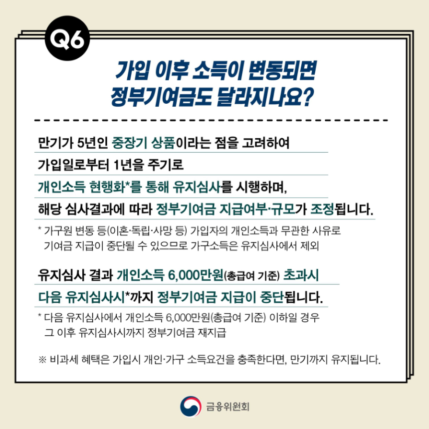 청년도약계좌에 대한 Q&amp;A