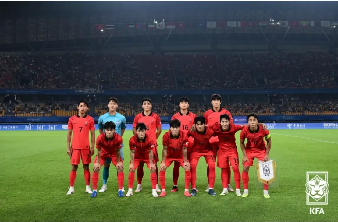 중국전 8강 축구 아시안게임 선발라인업