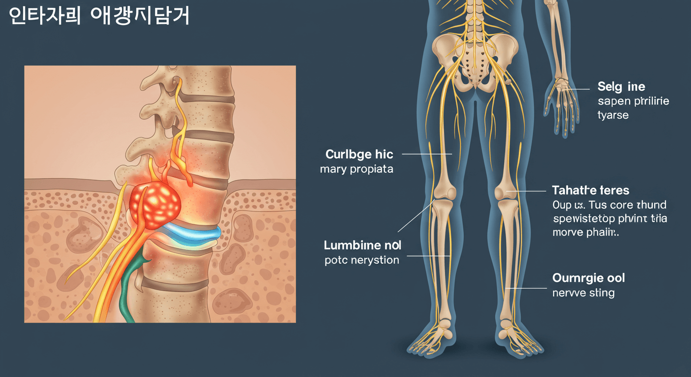 1. 다리 저림 증상의 원인과 허리 디스크 연관성