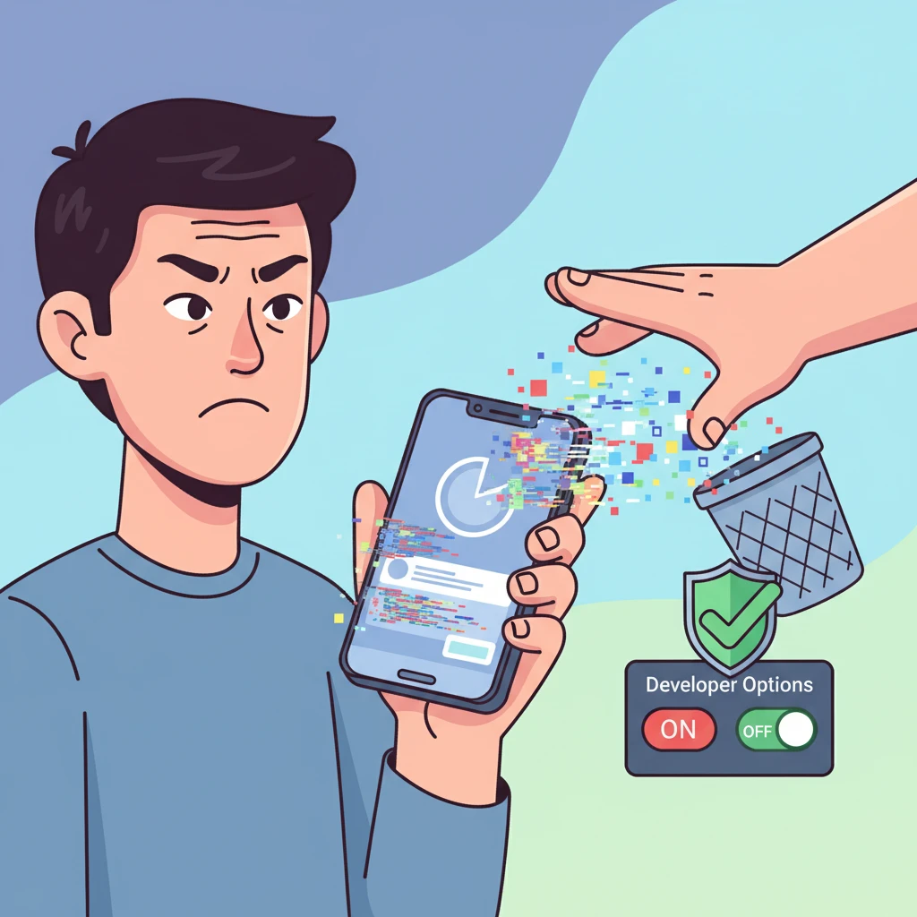 정부24 모바일 앱 데이터 삭제와 캐..