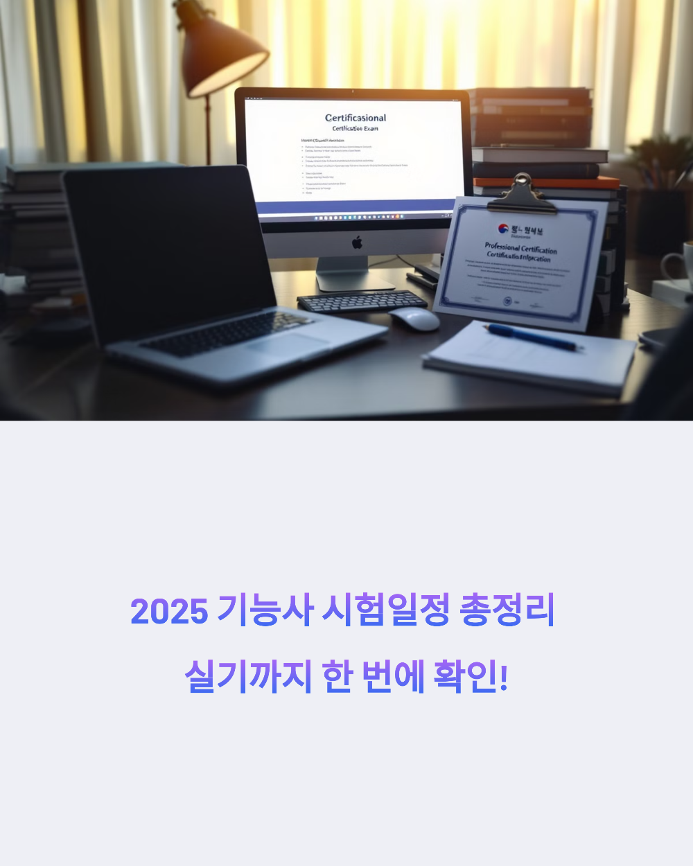 2025 기능사 시험일정 총정리 &ndash; 실기까지 한 번에 확인!