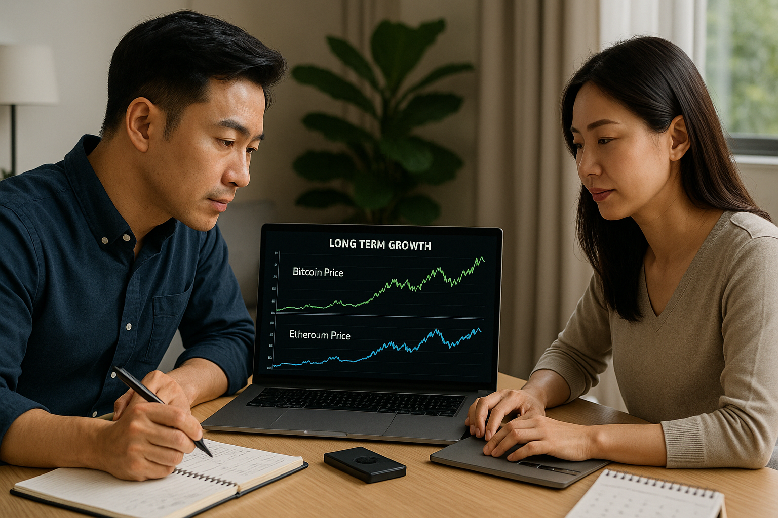 비트코인&middot;이더리움의 장기 수익 곡선 검토