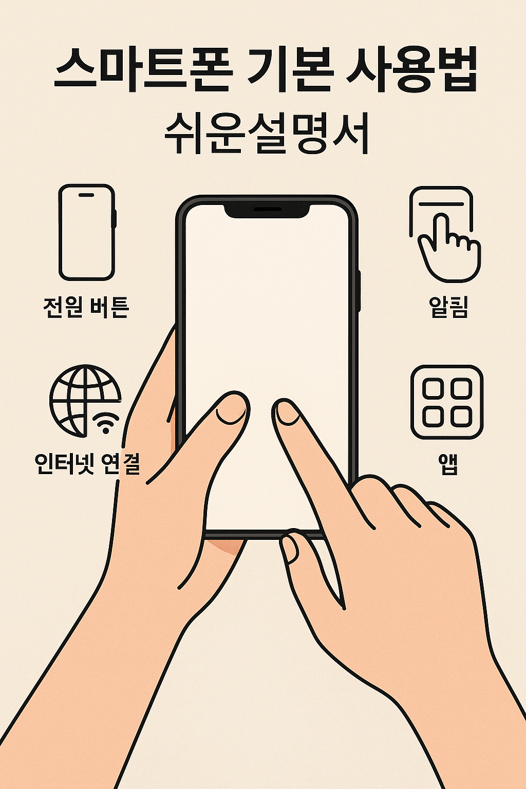스마트폰 기본 사용법