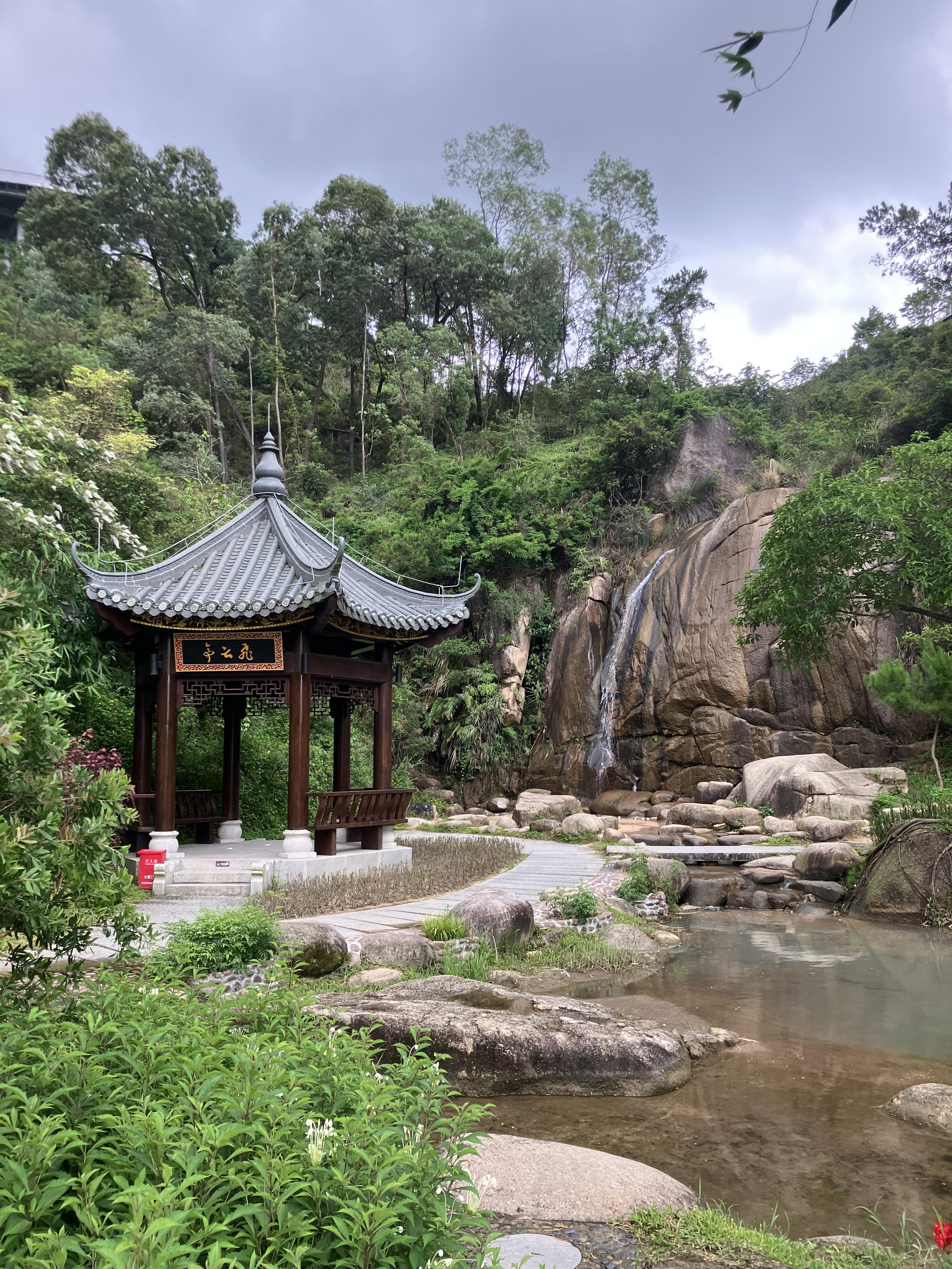 주하이공원 샹산 계곡풍경