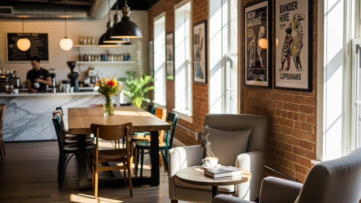 카페 인테리어 사진