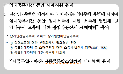 임대등록기간-세제혜택-유지