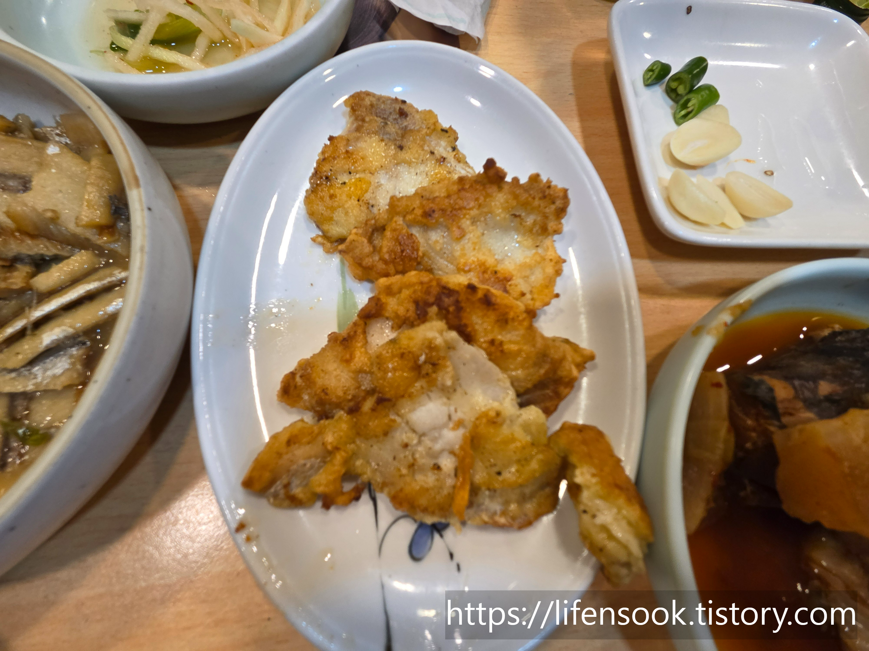 진동둔횟집 생선전