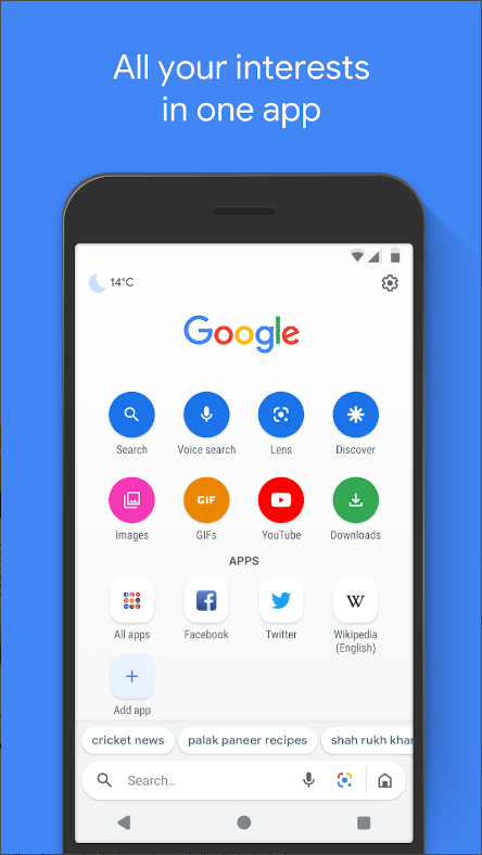 Google Go, 카메라로 빠른검색 & 번역 하기