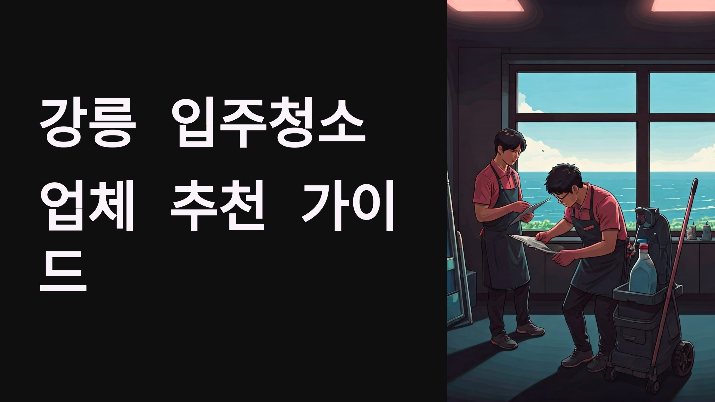 강릉 입주청소 업체 대표이미지