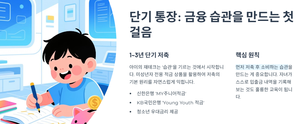 단기 통장: 금융 습관을 만드는 첫걸음