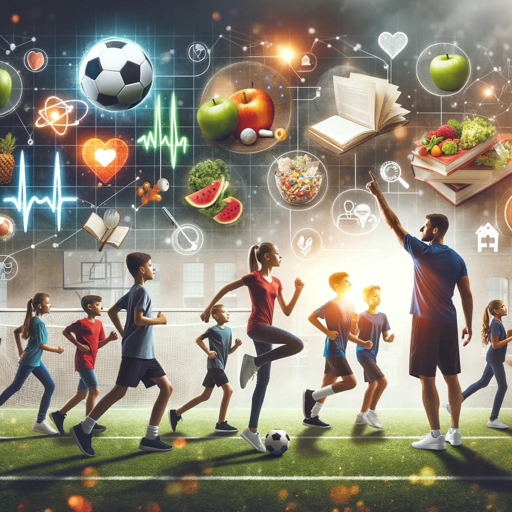 스포츠를 통한 교육과 건강 증진 관련 사진