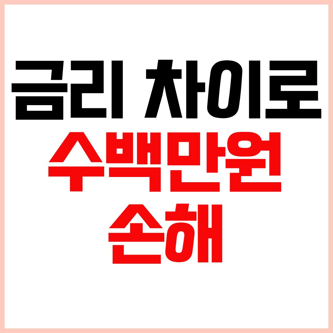 디딤돌대출 금리 조건 우대금리 이자 차이 정리