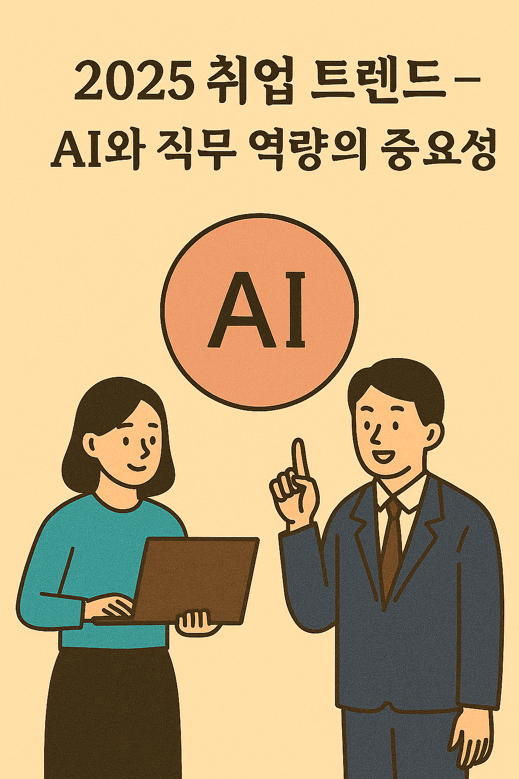 2025 취업 트렌드 - AI와 직무 역량의 중요성