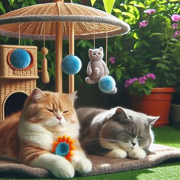 고양이의 안전한 야외 활동