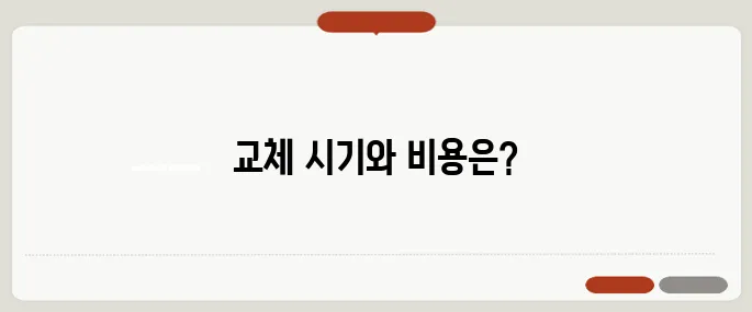 아이폰 배터리 교체 시기와 비용 정리!