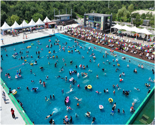 한강 야외수영장
