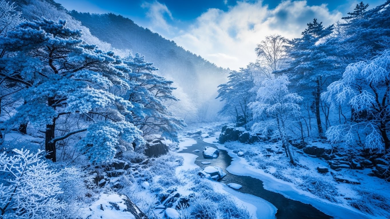 강원도 전역에 강추위