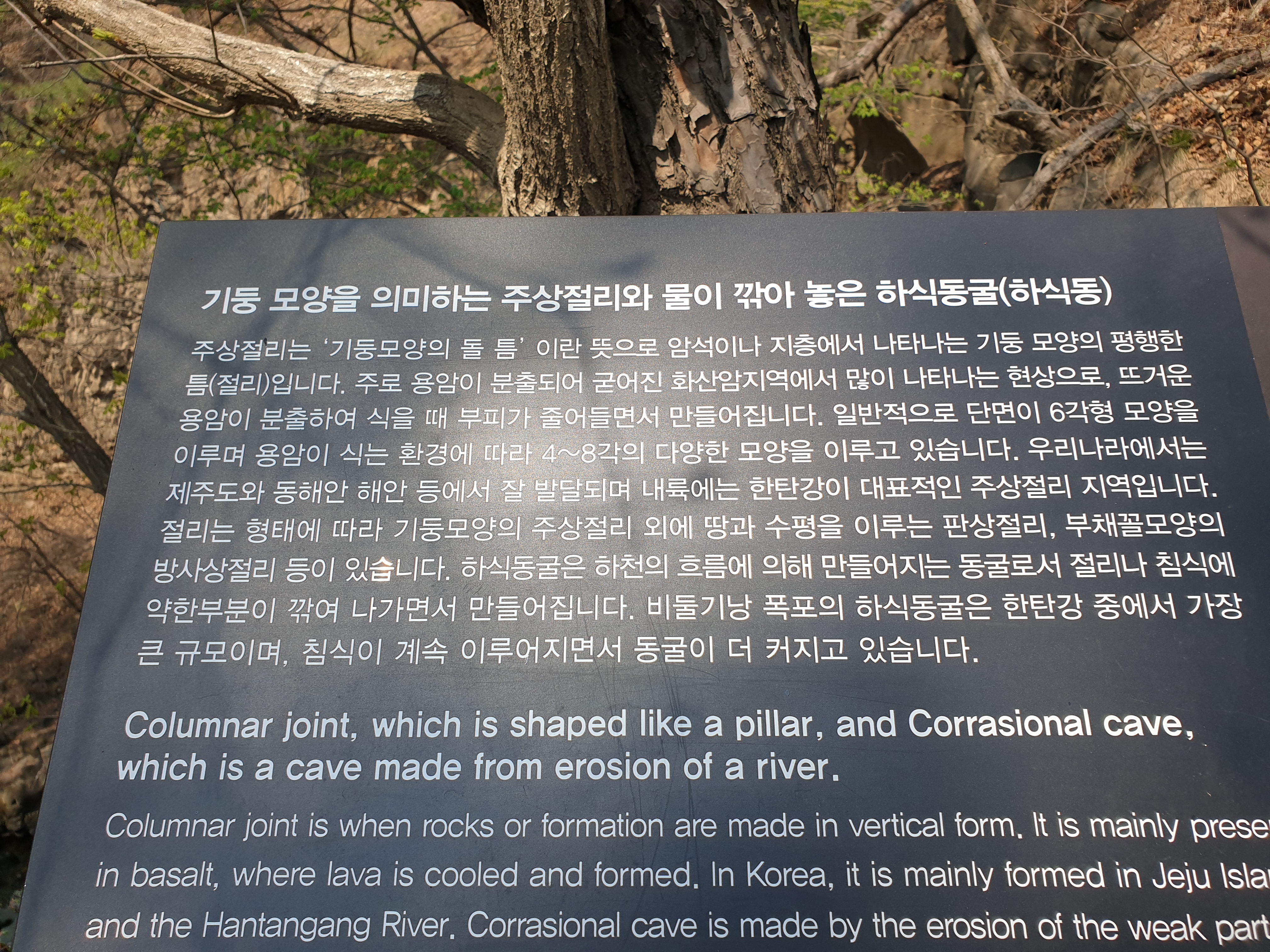 한탄강 주상절리
