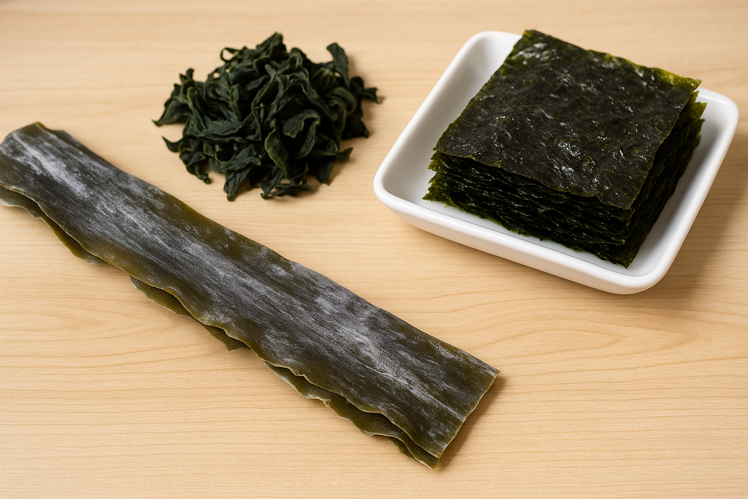 갑상선에 도움되는 음식 해조류 - 미역, 다시마, 김