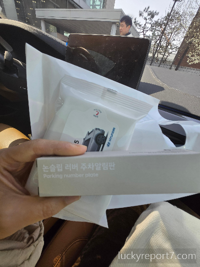 아이오닉9시승기-기념선물