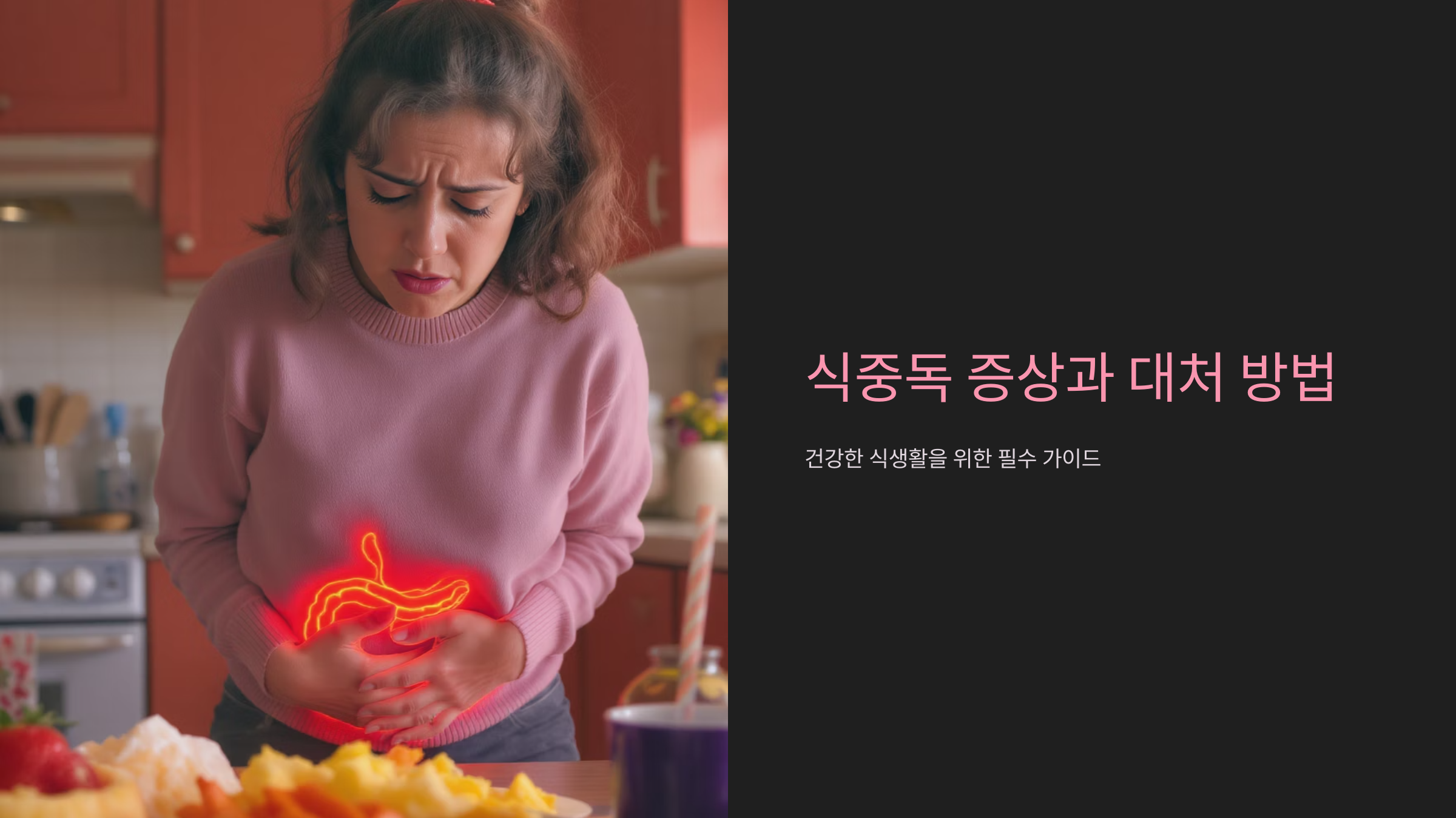 식중독 초기 대처와 예방법