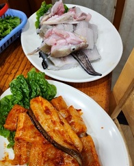 붕장어소금구이-붕장어양념구이