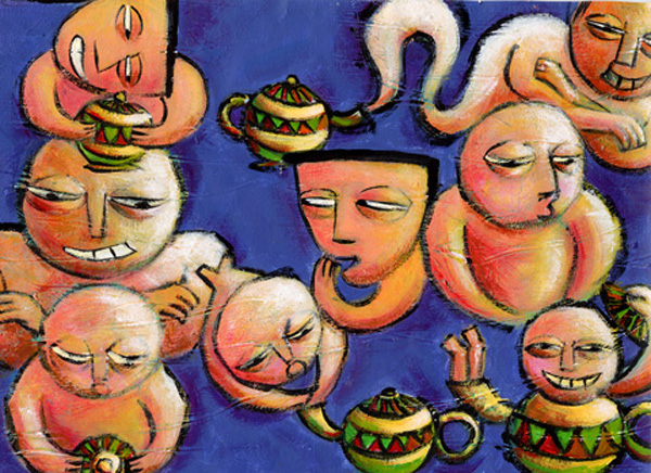 [태권도그림] 태권도(Teakwondo) 이야기 : 지니의 램프(genie lamp)