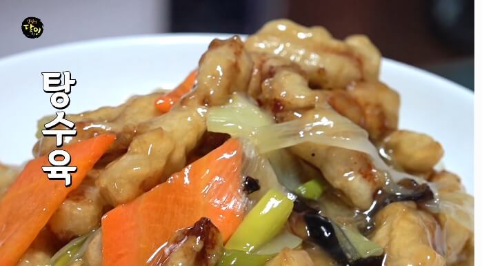 생활의달인-육미간짜장탕수육달인