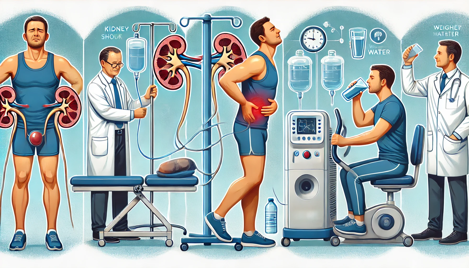 요로결석의 개념과 원인, 관리와 치료 관련 그림