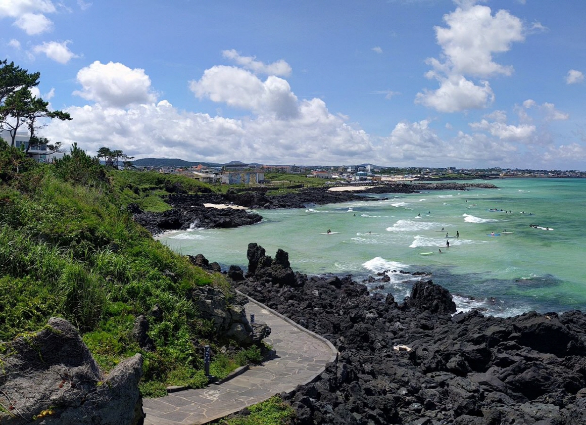한담해안 산책로 관련 시진(제주관광공사 홈페이지에서)