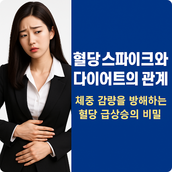 혈당 스파이크가 다이어트에 미치는 4가지 악영향