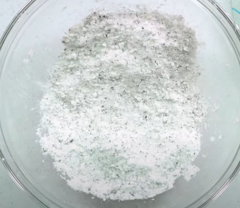 한국의 떡 종류 석이편-쌀가루준비