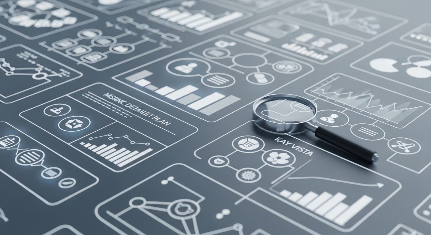 꼼꼼하게 준비된 사업계획서와 전략 문서를 시각화한 추상적인 이미지. 푸른빛과 회색빛이 어우러져 치밀한 준비와 명확한 비전을 나타냅니다.