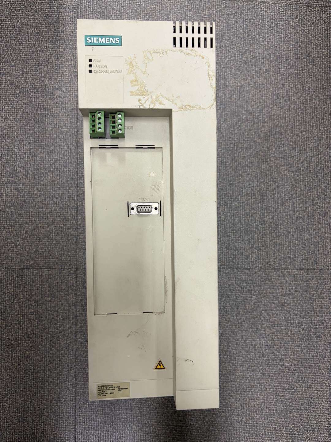 SIEMENS MASTERDRIVES 동작 에러 수리 사례 3