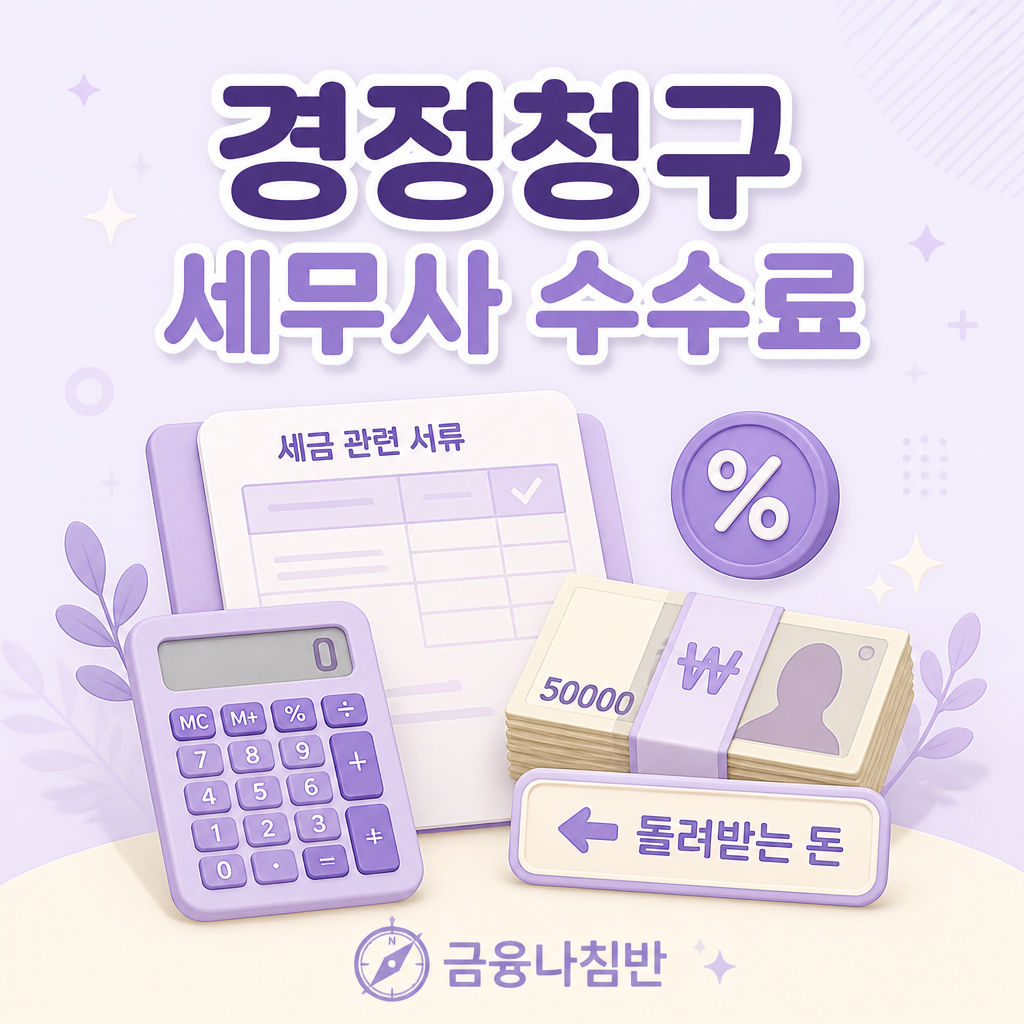 경정청구 세무사 수수료