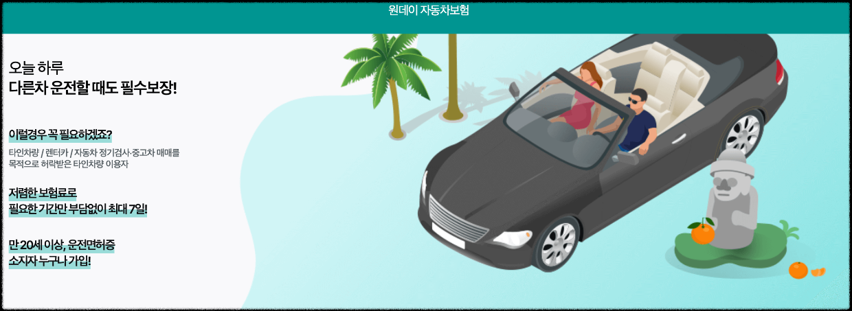 1일자동차보험