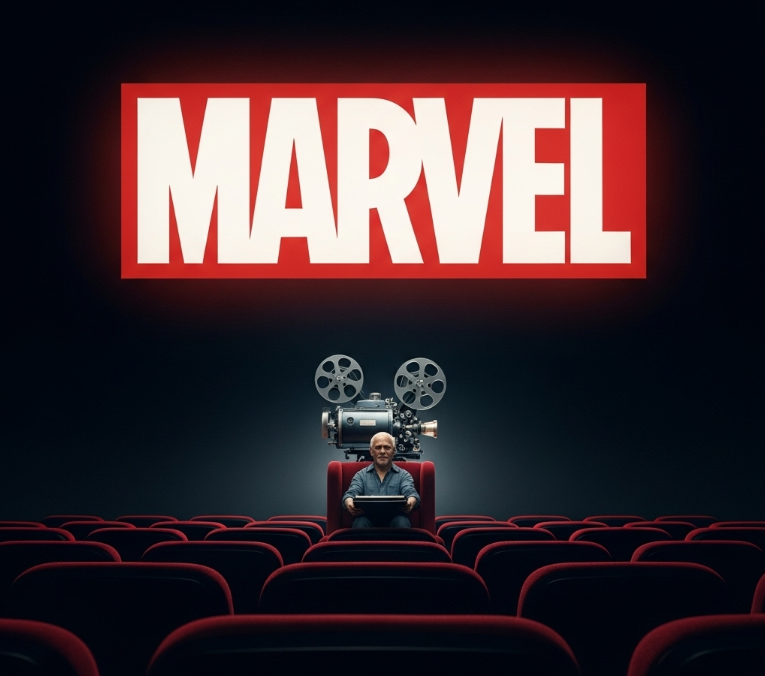 마블과 영화관 사진